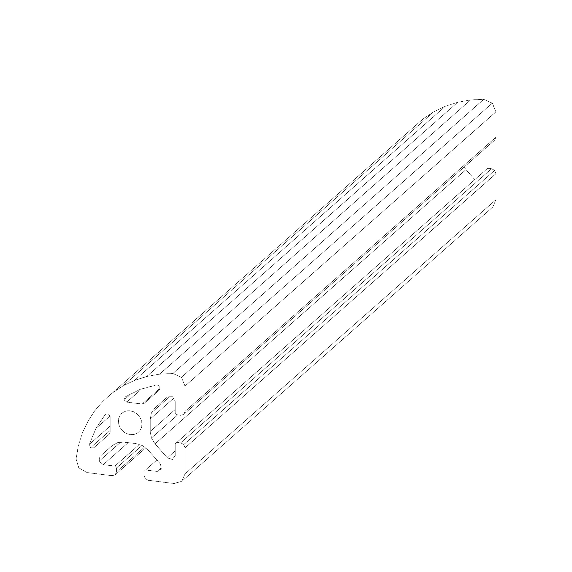 Profil A5 R20 90°