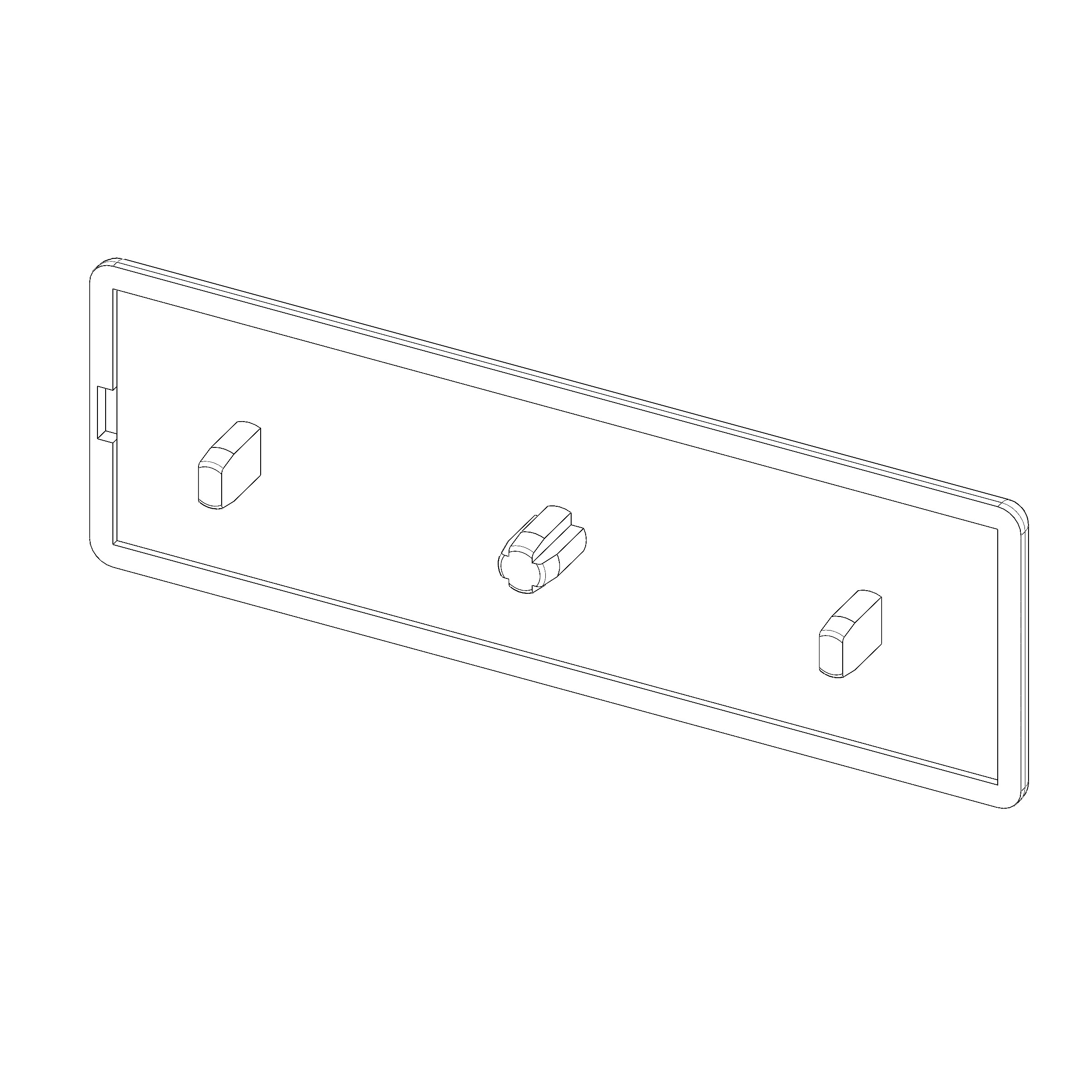 Abdeckkappe A8 120x40