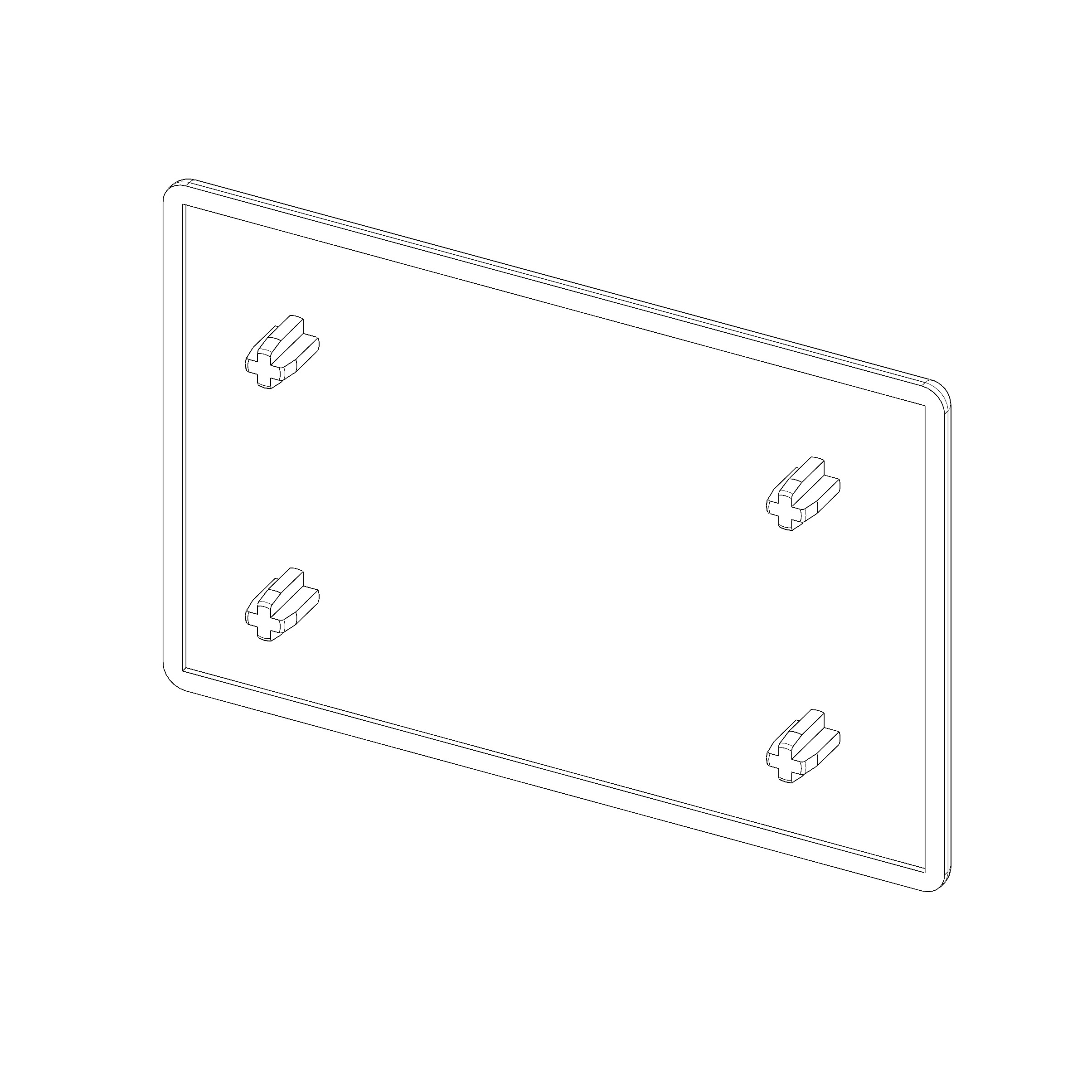 Abdeckkappe A8 120x80