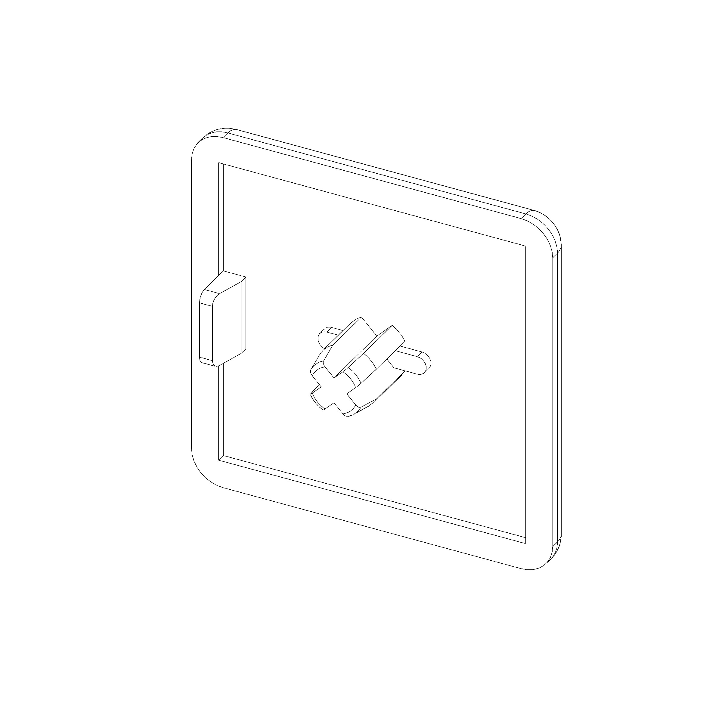 Abdeckkappe A8 40x40